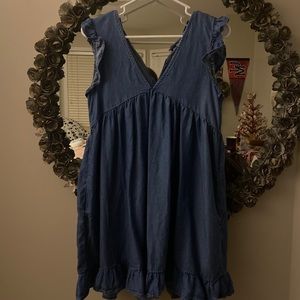 denim dress